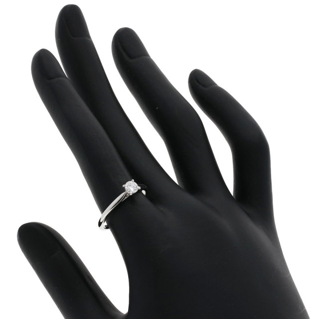 CARTIER カルティエ ソリテール 1P ダイヤモンド #52 リング・指輪