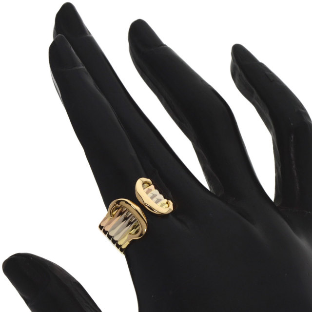 CARTIER カルティエ 2Cリング LM #57 リング・指輪 K18イエロー