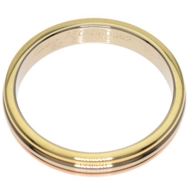 CARTIER カルティエ スリーカラー #62 リング・指輪 K18イエロー  
