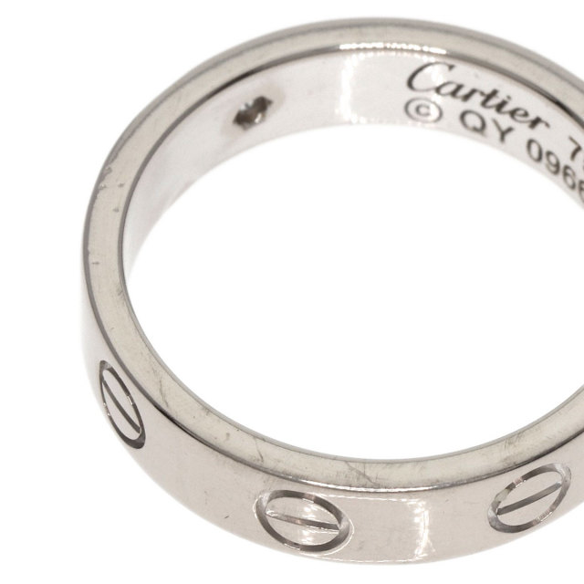 CARTIER カルティエ ミニラブリング 1P ダイヤモンド #48 リング・指輪