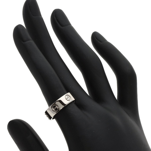 CARTIER カルティエ ラブリング #51 リング・指輪 K18ホワイトゴールド  