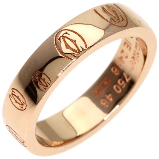 た*に様 Cartier ハッピーバースデーリング 46 CARTIER カルティエ ハッピーバースデー #46 リング・指輪 K18