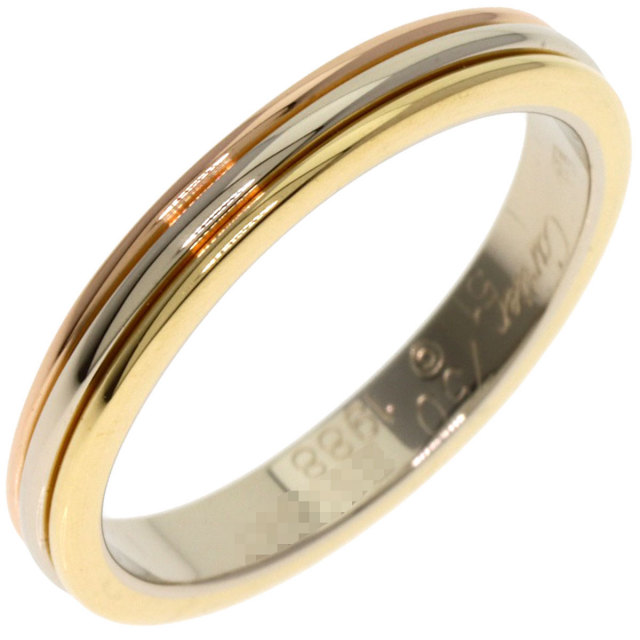 CARTIER カルティエ スリーカラー #51 リング・指輪 K18イエロー  