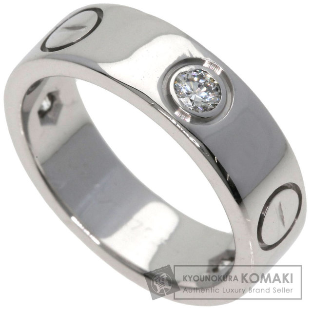 アパレル通販サイトランキング CARTIER リング #47 ダイヤモンド ハーフ ラブリング カルティエ アクセサリー