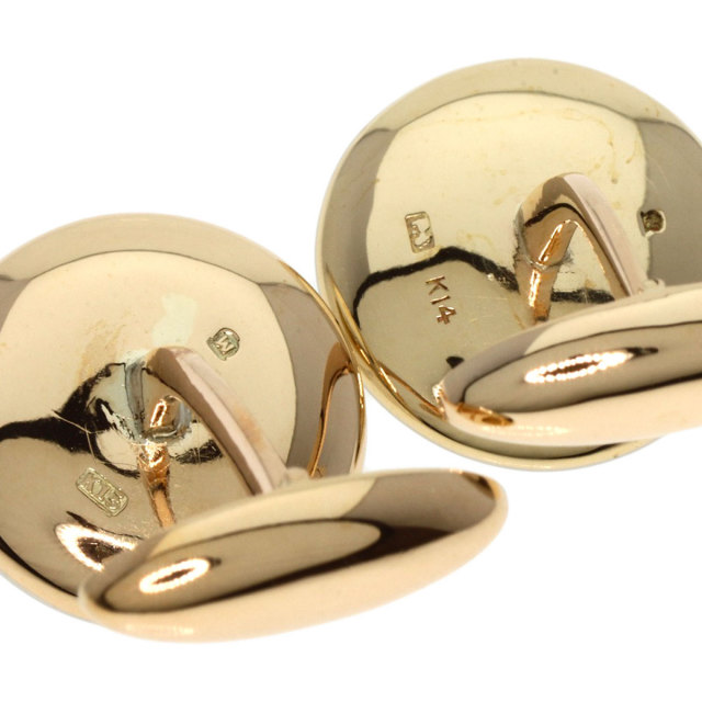 MIKIMOTO ミキモト パール 真珠 カフス K14イエローゴールド/K14WG メンズ 