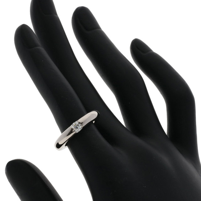CARTIER カルティエ エリプスリング ダイヤモンド #48 リング・指輪 