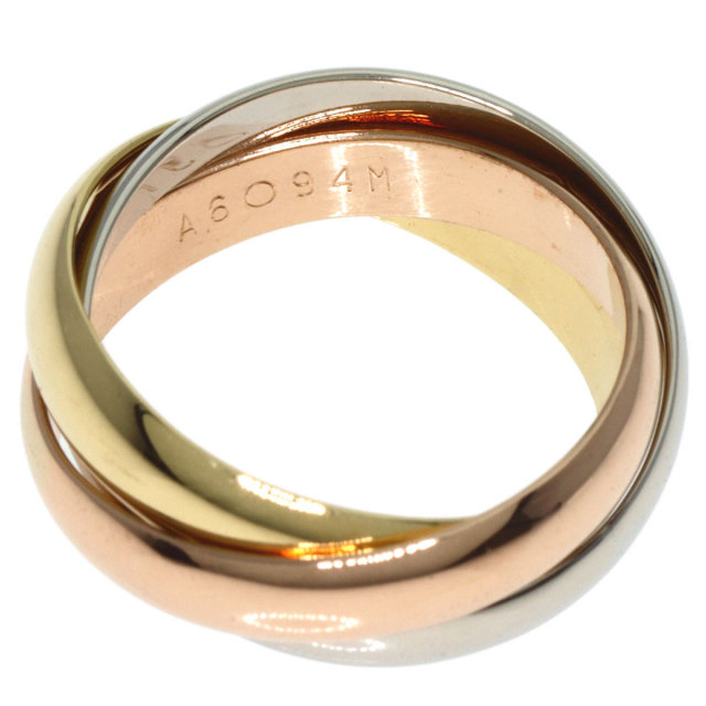 CARTIER カルティエ トリニティ #47 リング・指輪 K18イエローゴールド  