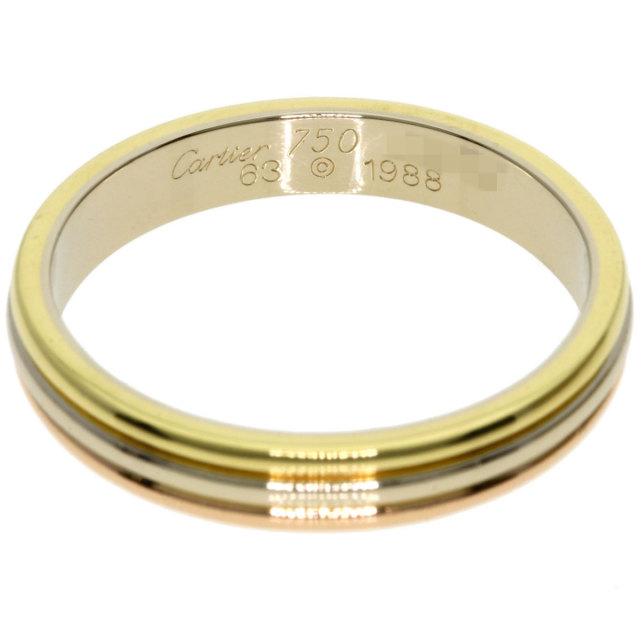 CARTIER カルティエ スリーカラー #63 リング・指輪 K18イエロー