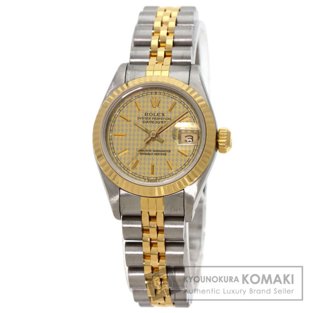 ROLEX ロレックス 69173 デイトジャスト 千鳥格子 ハウンドトゥース  