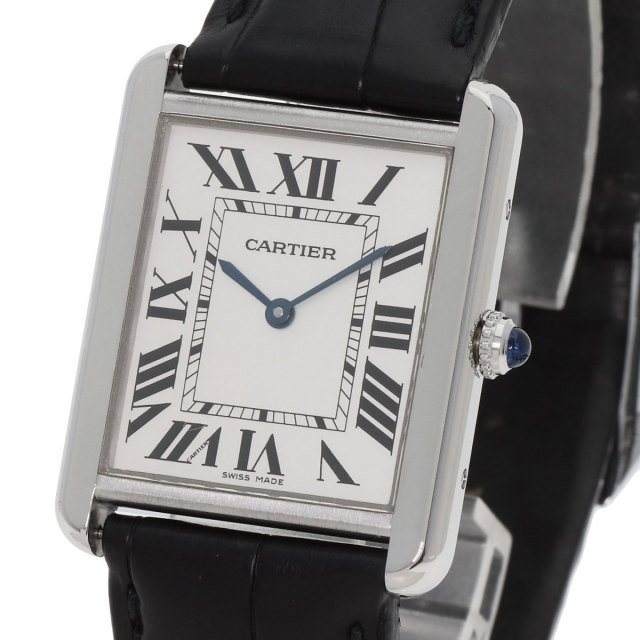 CARTIER カルティエ WSTA0028 タンクソロ LM 腕時計 ステンレス