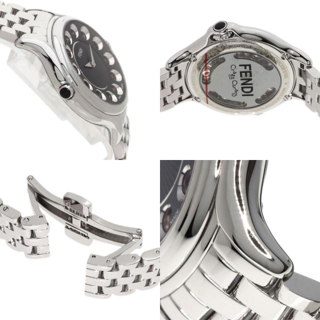 からお おしゃれ☆中古品】 FENDI クレイジーカラット クオーツ 10500L