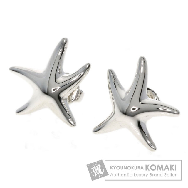 TIFFANY&Co. ティファニー スターフィッシュ ピアス シルバー/K14WG TIFFANY&Co. ティファニー スターフィッシュ ピアス シルバー/K14WG