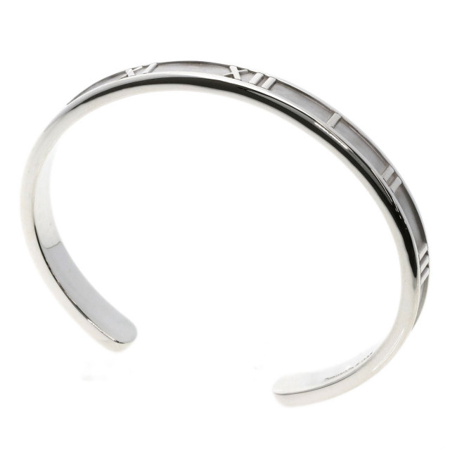 TIFFANY&Co. ティファニー アトラス バングル ブレスレット シルバー