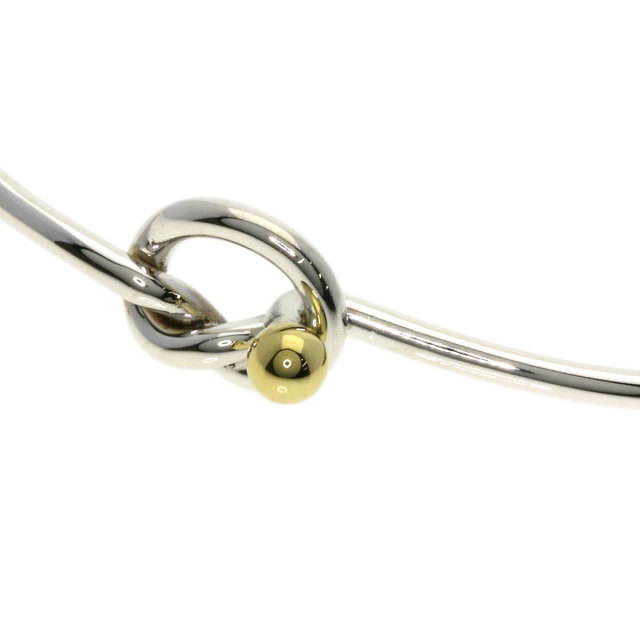 TIFFANY&Co. ティファニー ラブノット ブレスレット シルバー/K18YG