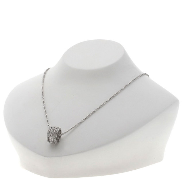 BVLGARI ブルガリ パレンテシ オープン ダイヤモンド ネックレス K18 