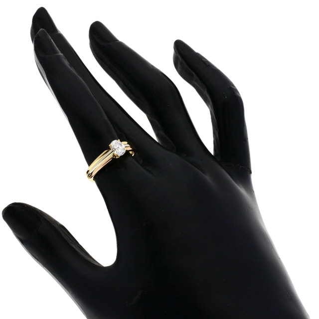 CARTIER カルティエ トリニティ オーバルダイヤモンド #50