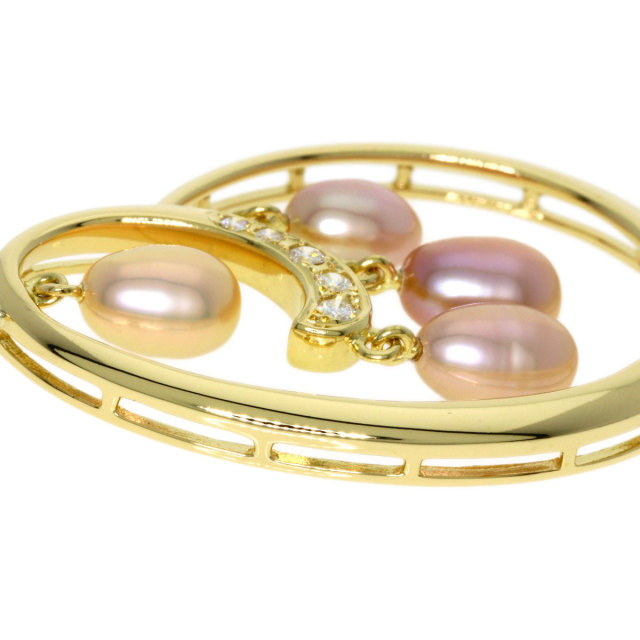 使用わずか 美品 ミキモト真珠 鑑定済み 18金イエローゴールド 連れる 