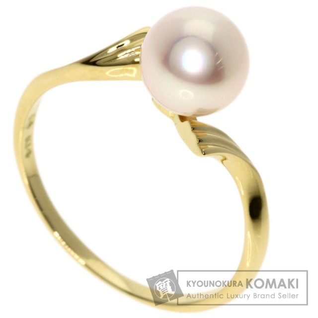 ミキモトアコヤ真珠K14リング MIKIMOTO ミキモト アコヤパール ミキモトアコヤ真珠K14リング MIKIMOTO ミキモト アコヤパール