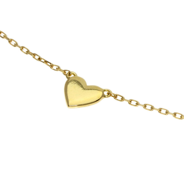 AHKAH アーカー ハート ブレスレット K18イエローゴールド レディース 