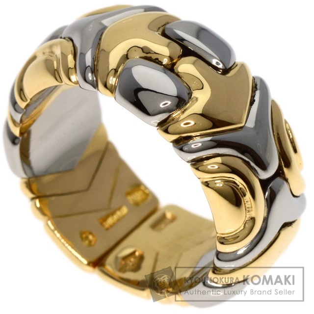 BVLGARI ブルガリ アルベアーレ リング・指輪 K18イエローゴールド/SS 