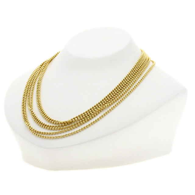 CARTIER カルティエ ヌーベルバーグ ネックレス K18イエロー