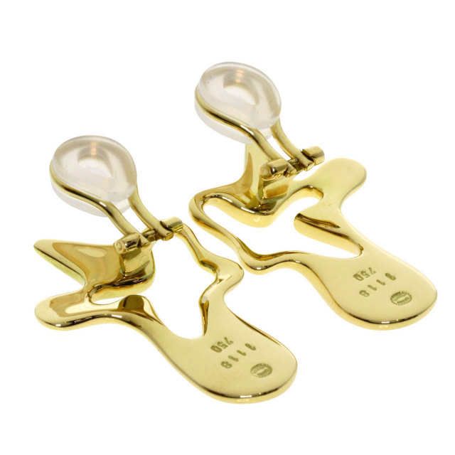 Georg Jensen ジョージジェンセン スプラッシュ イヤリング K18 