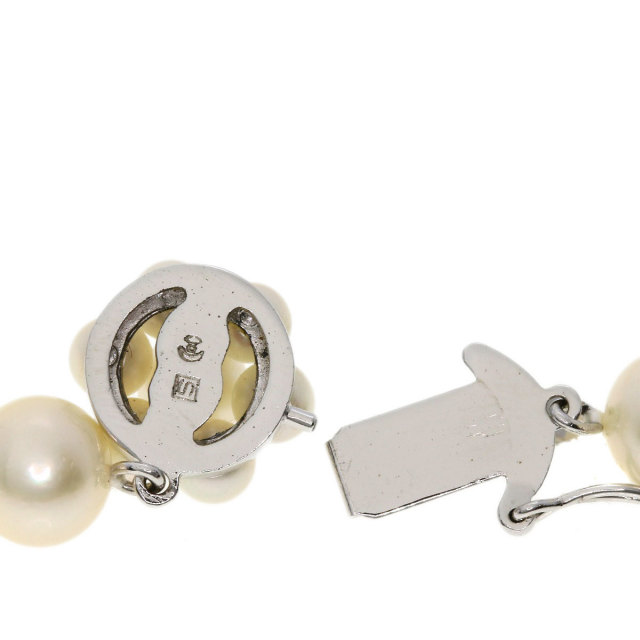 TASAKI タサキ アコヤパール 真珠 ロング ネックレス シルバー レディース