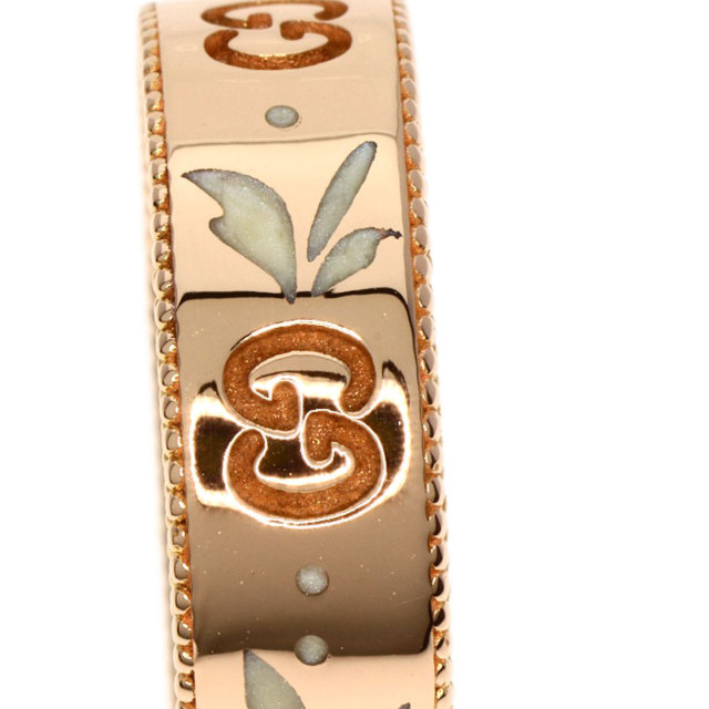 GUCCI グッチ アイコン ブルーム #14 リング・指輪 K18ピンクゴールド 
