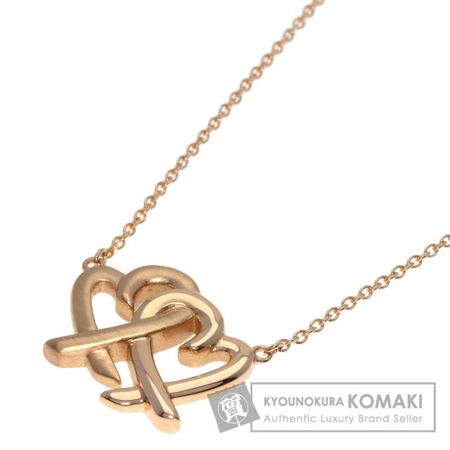 Tiffany & Co. ダブルラビングハートペンダント　ピンクゴールド TIFFANY＆CO ティファニー 貴金属・宝石 ダブル ラビング ハート