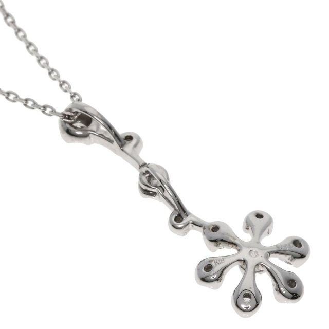 VANDOME ヴァンドーム ダイヤモンド ネックレス K18ホワイトゴールド  