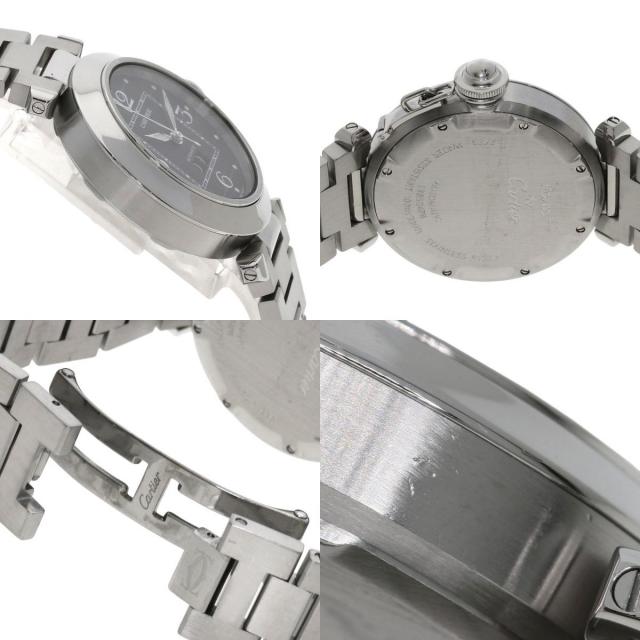Cartier パシャC ビックデイト W31055M7 自動巻き時計 シルバー 商品詳細｜カルティエ パシャ C ビッグデイト W31055M7 メンズ