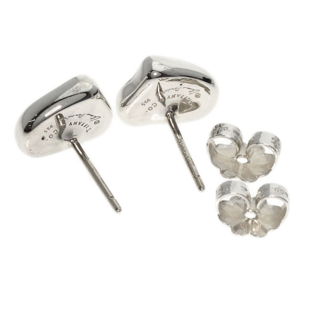 TIFFANY&Co. ティファニー フルハート ピアス シルバー