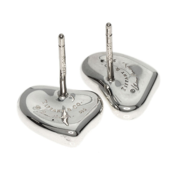Tiffany & Co. ティファニー シルバー ハート型ピアス フルハート リターン トゥ ティファニー™ フル ハート ピアス スターリング