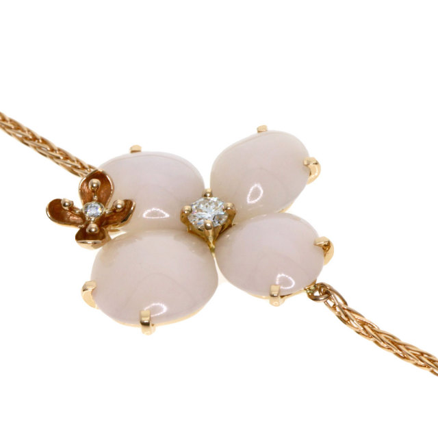 Chaumet ショーメ オルタンシア ピンクオパール ダイヤモンド 
