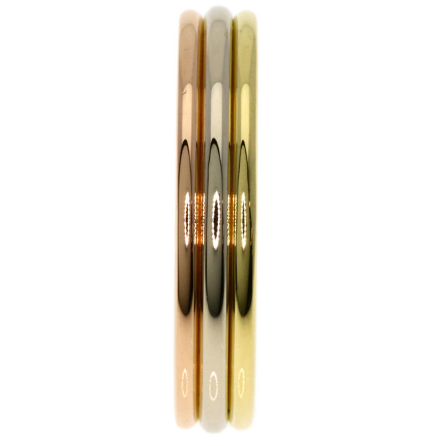 CARTIER カルティエ スリーカラー #52 リング・指輪 K18イエロー