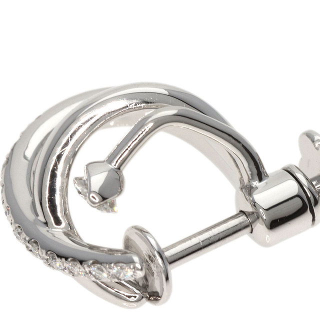 pt900 ダイヤモンドイヤリング タサキ TASAKI PT900 ダイヤモンド付きイヤリング | 中古通販