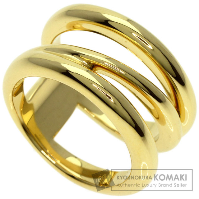 TIFFANY&Co. ティファニー ダイアゴナル リング・指輪 K18イエロー  