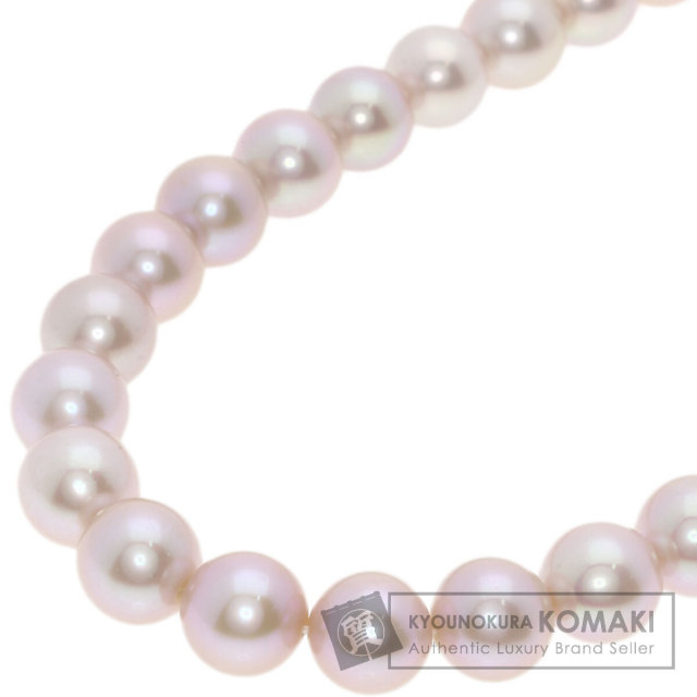 TASAKI真珠 真珠とピンクビーズのネックレス