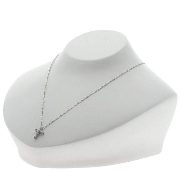 TIFFANY&Co. ティファニー クロス ネックレス Pt950プラチナ