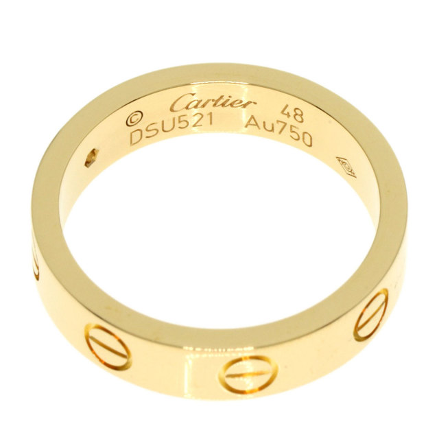 CARTIER カルティエ ミニラブリング 1P ダイヤモンド #48 リング・指輪 
