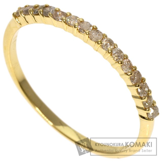 0.33ct ダイヤモンド リング・指輪 K18イエローゴールド 1.3g レディース