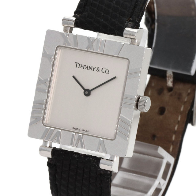 Tiffany & Co. 専用 TIFFANY&Co. ティファニー M3640 アトラス スクエア 腕時計
