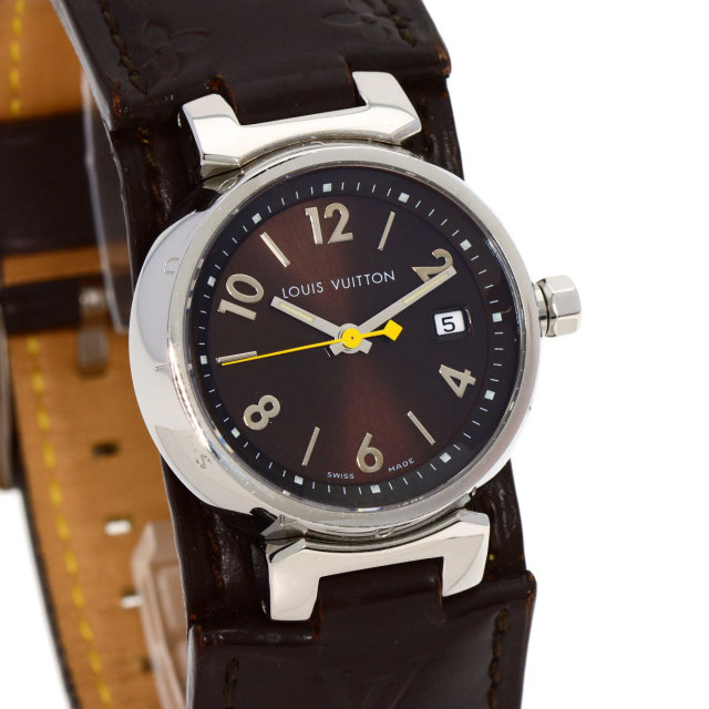 LOUIS VUITTON ルイヴィトン Q1211 タンブール 腕時計 ステンレス  