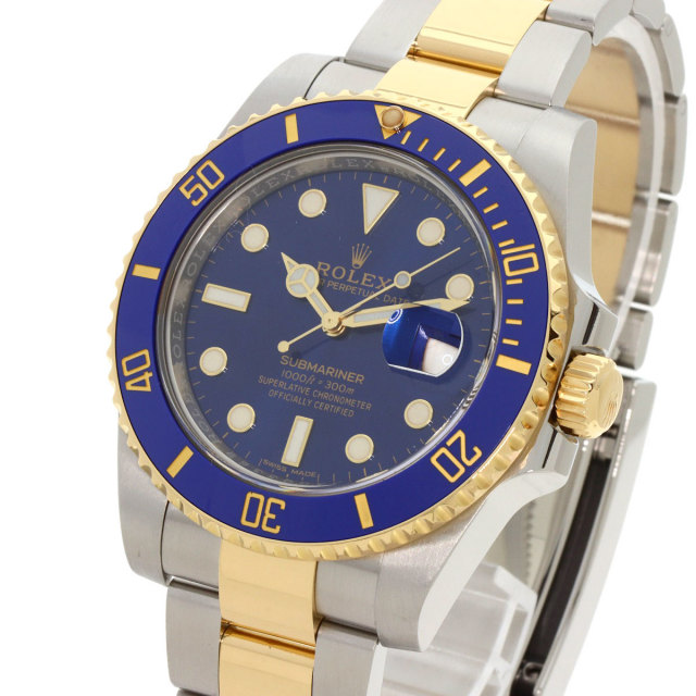 ROLEX ロレックス 116613LB サブマリーナ 腕時計 OH済 ステンレス  