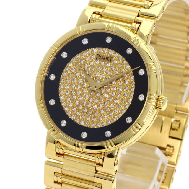 PIAGET ピアジェ 94023K81 ダンサー 12P ダイヤモンド 腕時計 K18  