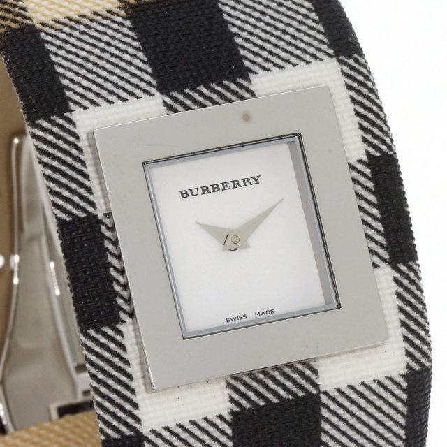 美品☆BURBERRY バーバリー ノバチェック柄 レディース腕時計