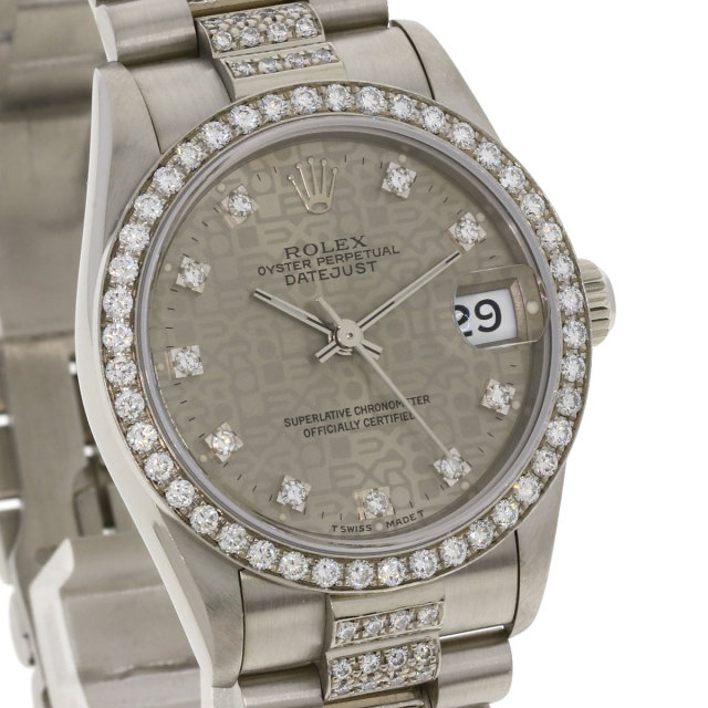 ROLEX ロレックス 68289G デイトジャスト ベゼル ベルトセンター