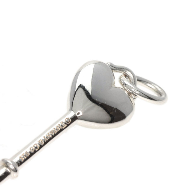 TIFFANY&Co. ティファニー ハートキー エナメル チャーム ペンダント 