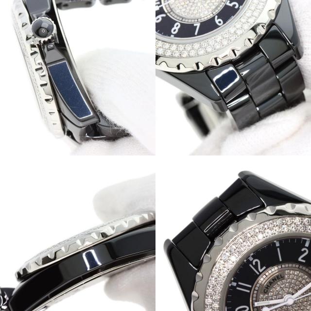 シャネル 腕時計 J12 33mm H1708 ベゼル センター ダイヤモンド