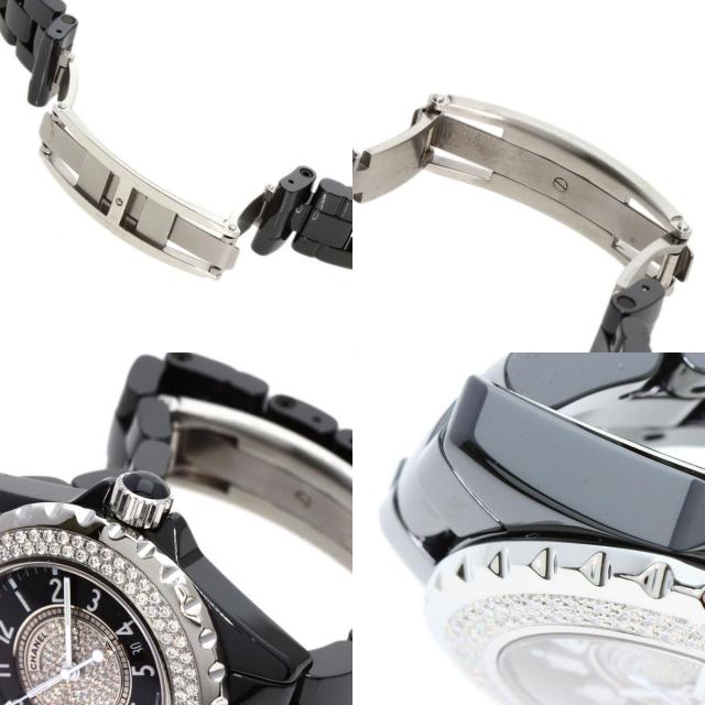 シャネル 腕時計 J12 33mm H1708 ベゼル センター ダイヤモンド